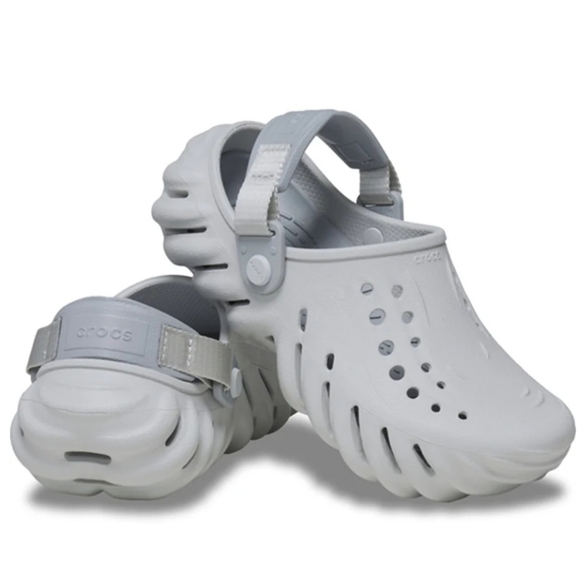 Crocs Kids Echo Clogs Atmosphere Size: J1 - Picture 1 of 11